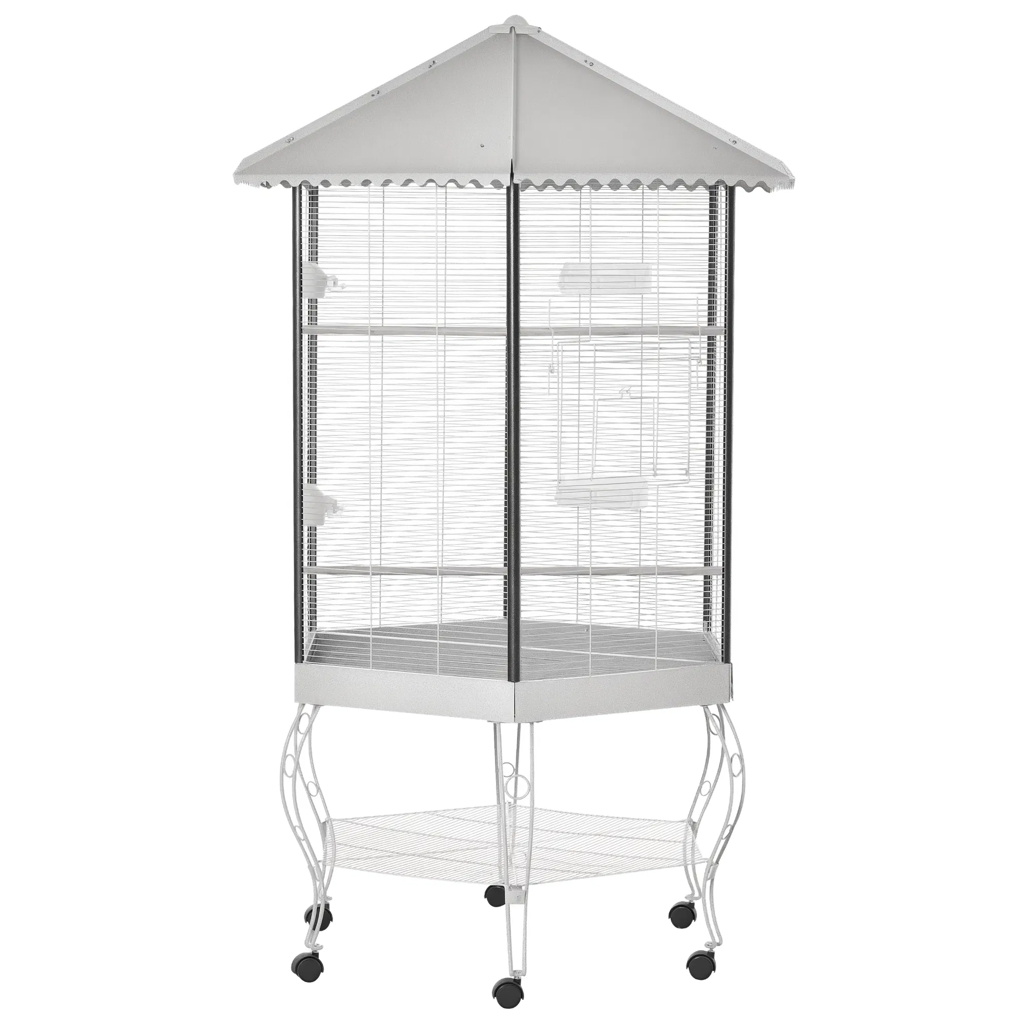 Bird Cage Starter Kit with Detachable Rolling Stand photo 3