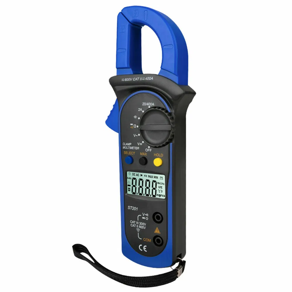 Digital Multimeter Tester AC DC Volt Ohm Amp Clamp Meter Auto Range LCD Handheld photo 2