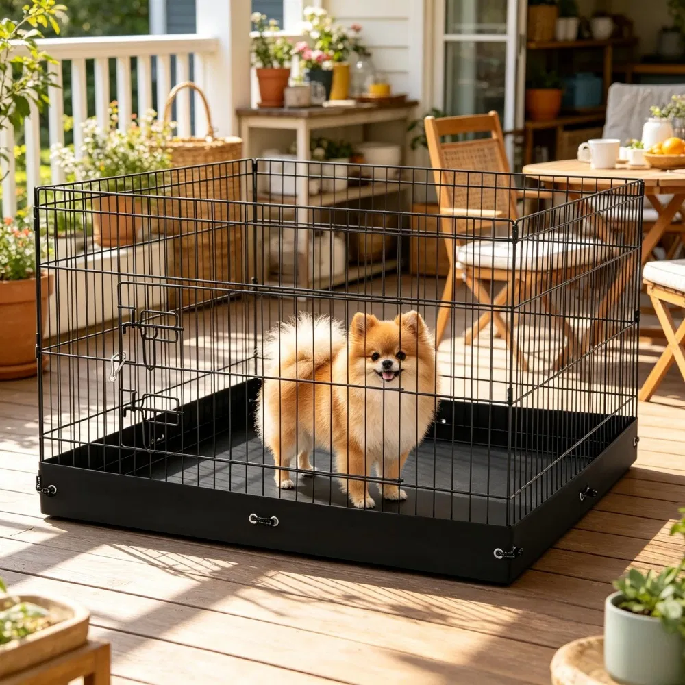Dog House with Space-Saving for Outdoor photo 2