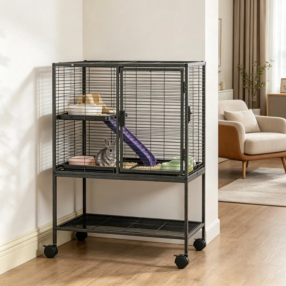 Animal Cage with Non-Slip and Easy to Clean for Outdoor photo 2
