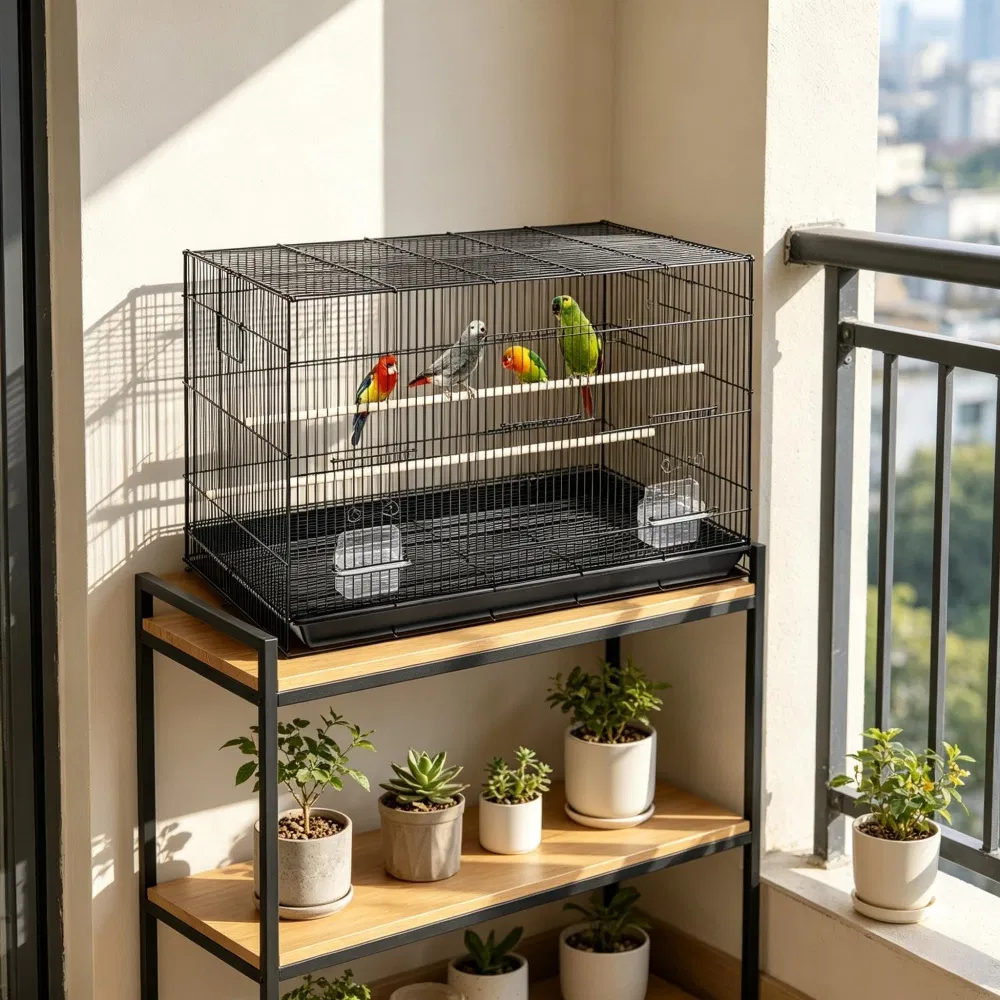 Bird Cage with Easy to Clean photo 7