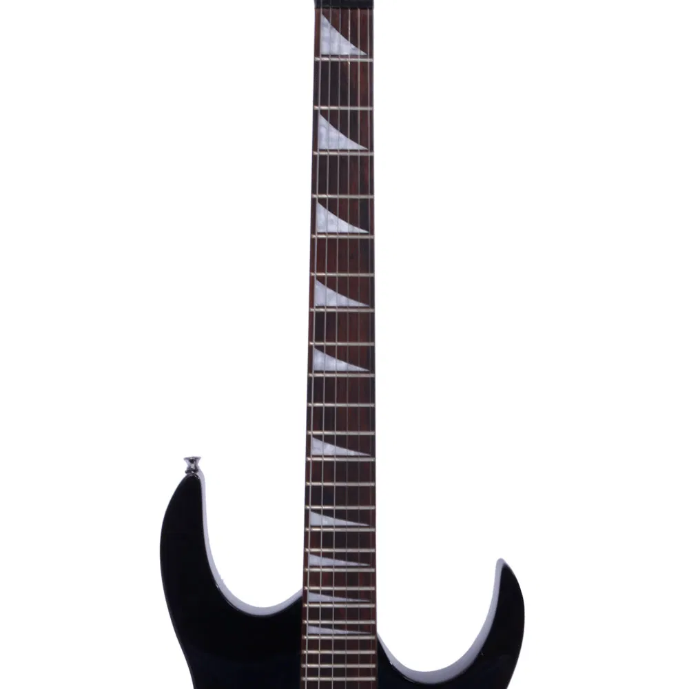 Novice Entry Level 170 Electric Guitar HSH Pickup Bag Strap Paddle Rocker Cable Wrench Tool Black photo 8