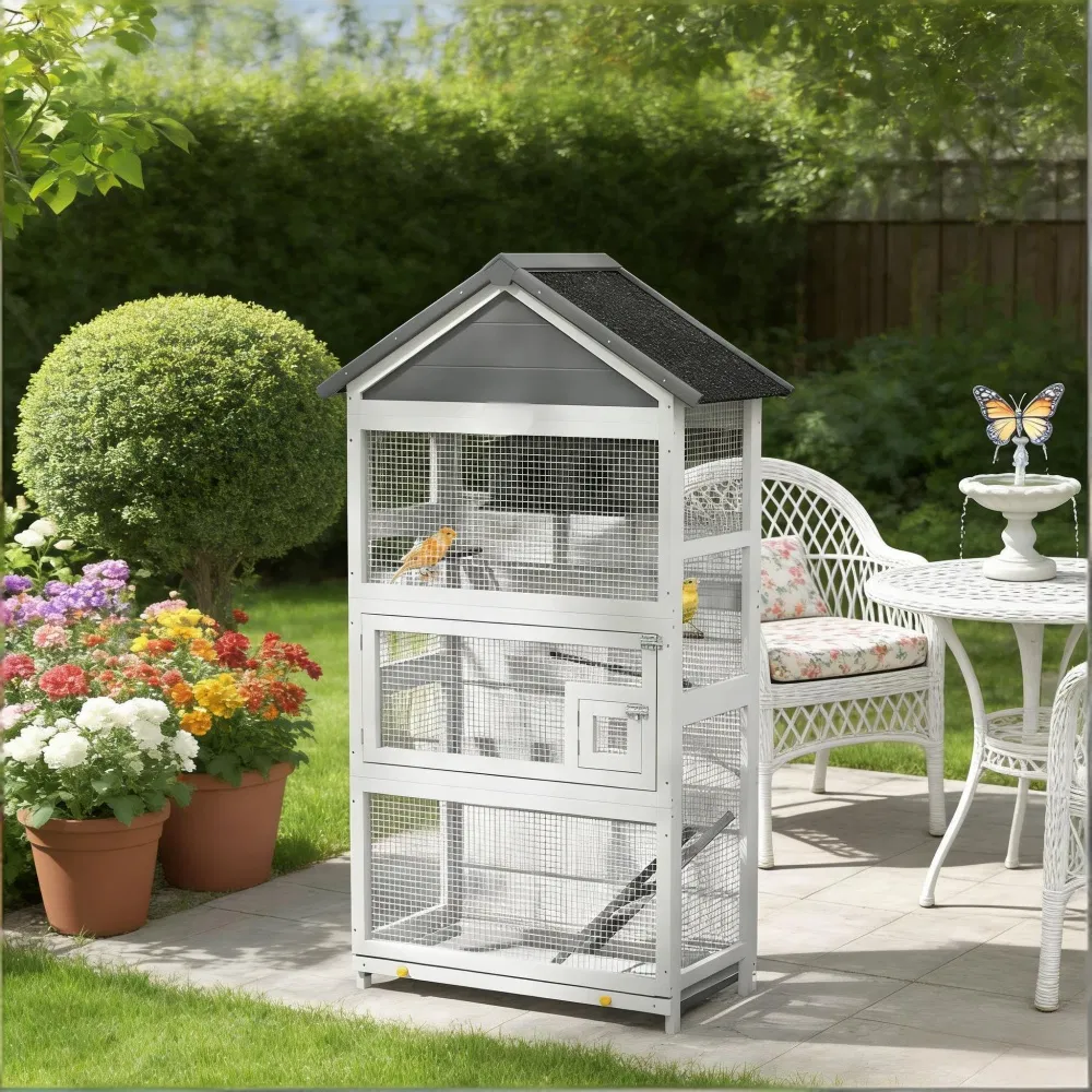 Bird Cage Starter Kit with Detachable Rolling Stand photo 8