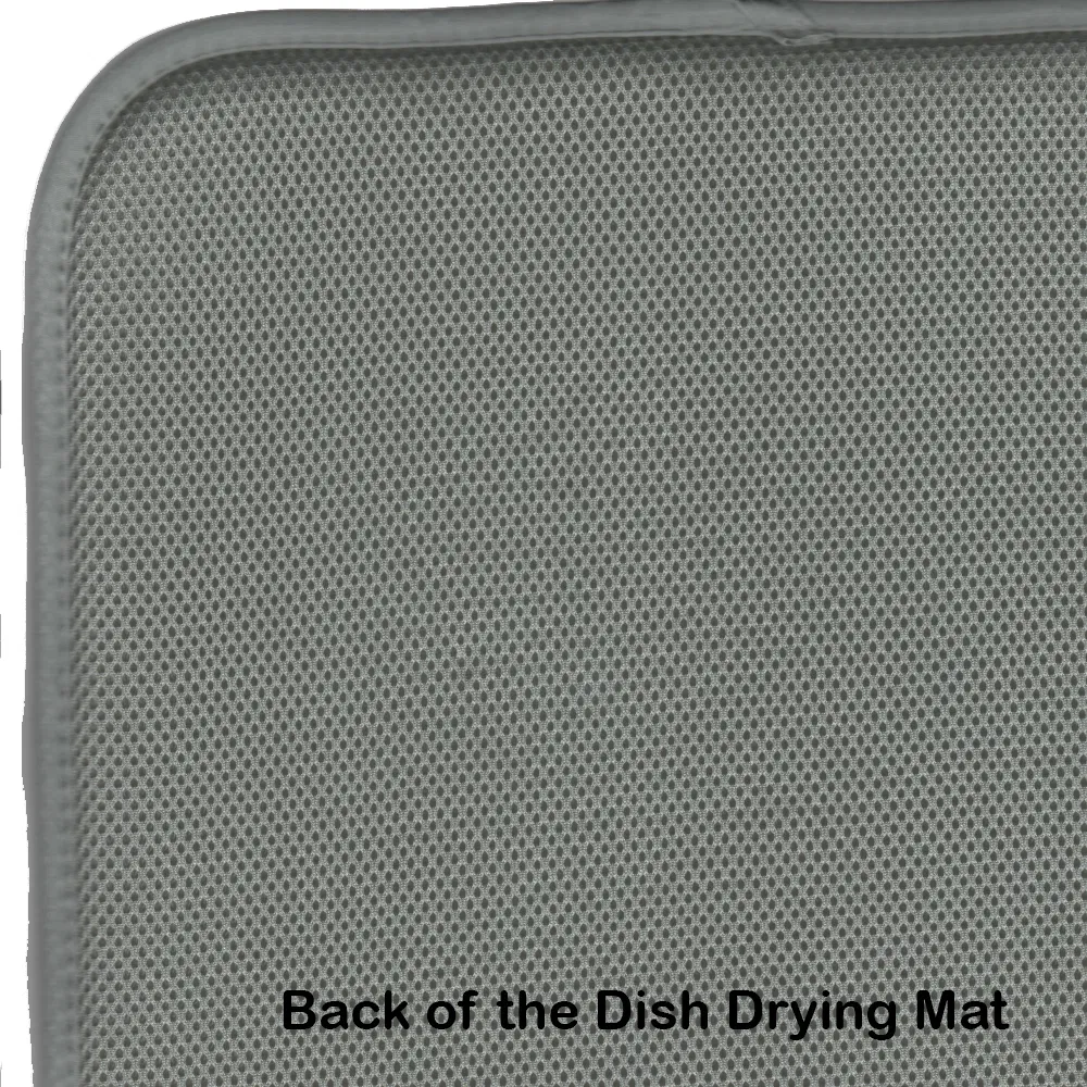 Cairn Terrier Spooky Halloween Dish Drying Mat Absorbent Dish Drying Mat Pad for Kitchen Counter Dish Drainer Mat for Countertop, 14 x 21", Multicolor photo 3