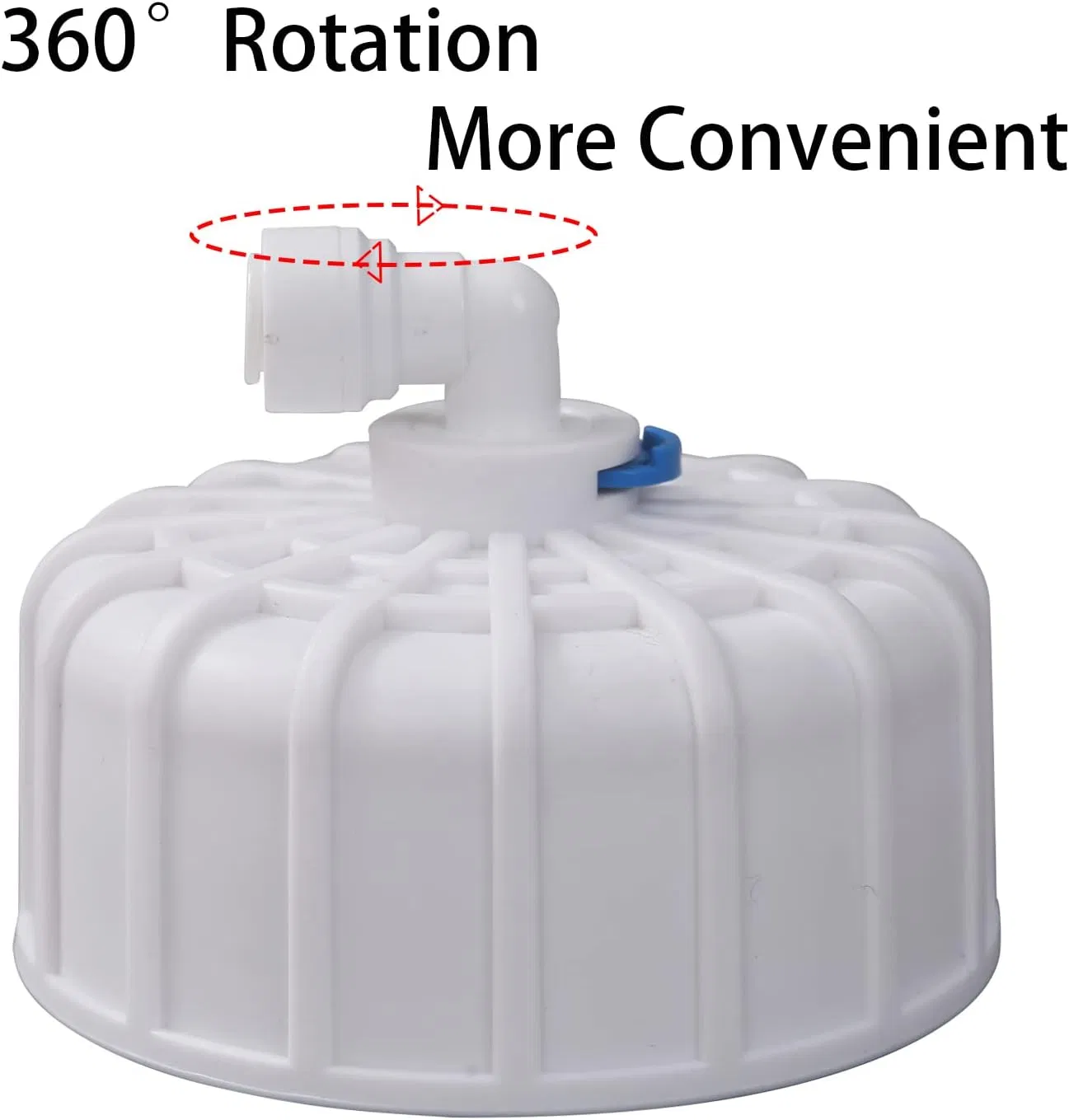 HUINING Reverse Osmosis Membrane 50/75/100/150/400/500GPD and RO Membrane Housing Kit with Quick Connector,Check Valve,Water Pipe,Wrench  for Residential Household Hospital Water Filtration System photo 5