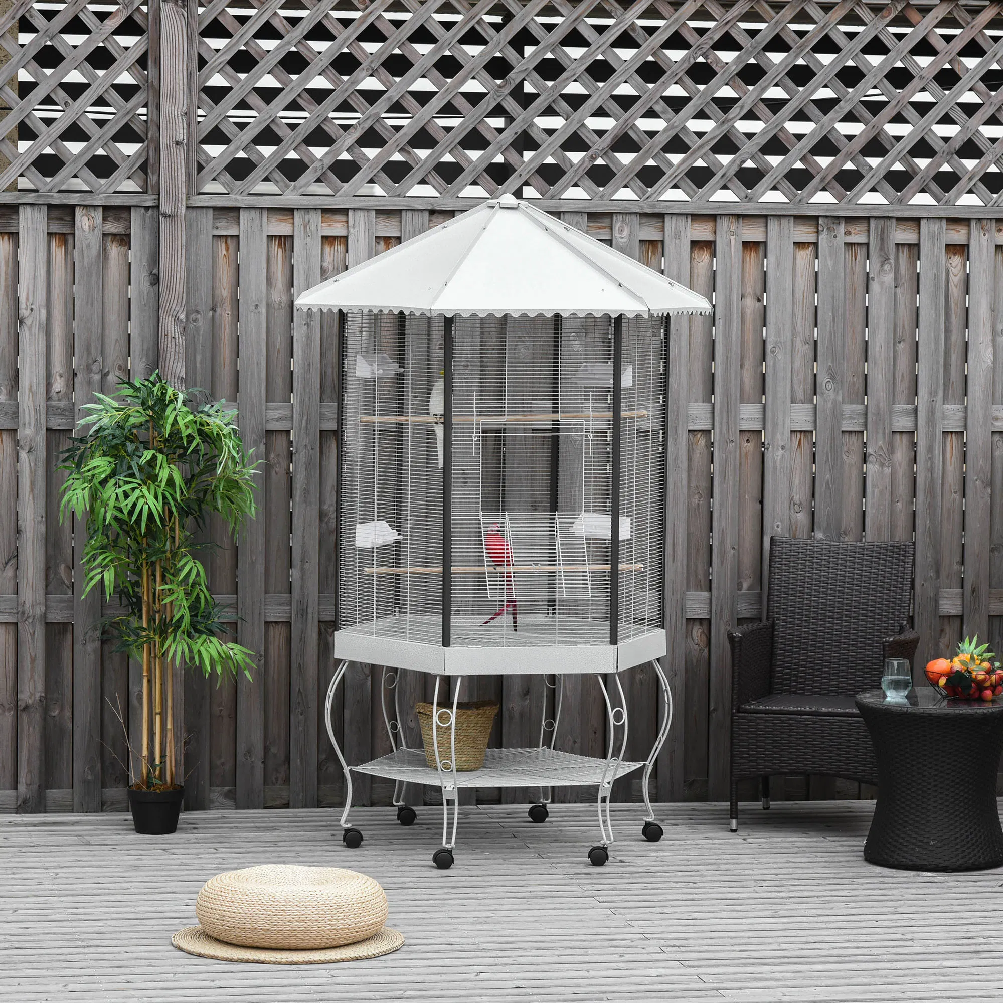 Bird Cage Starter Kit with Detachable Rolling Stand photo 6