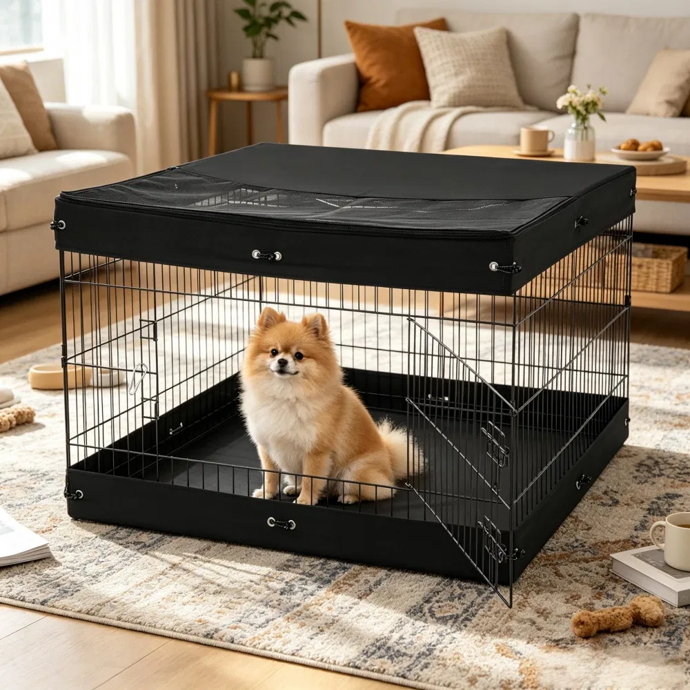 Dog House with Space-Saving for Outdoor photo 2
