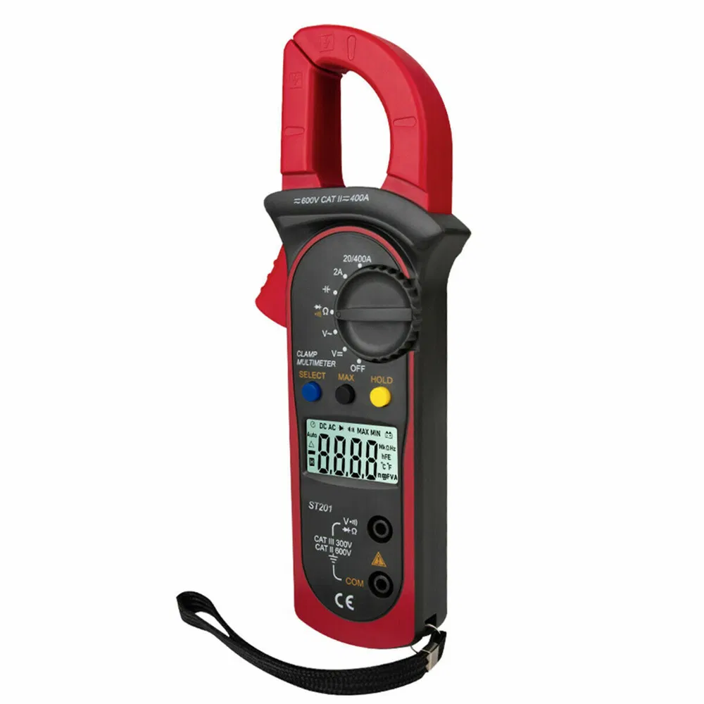 Digital Multimeter Tester AC DC Volt Ohm Amp Clamp Meter Auto Range LCD Handheld photo 3