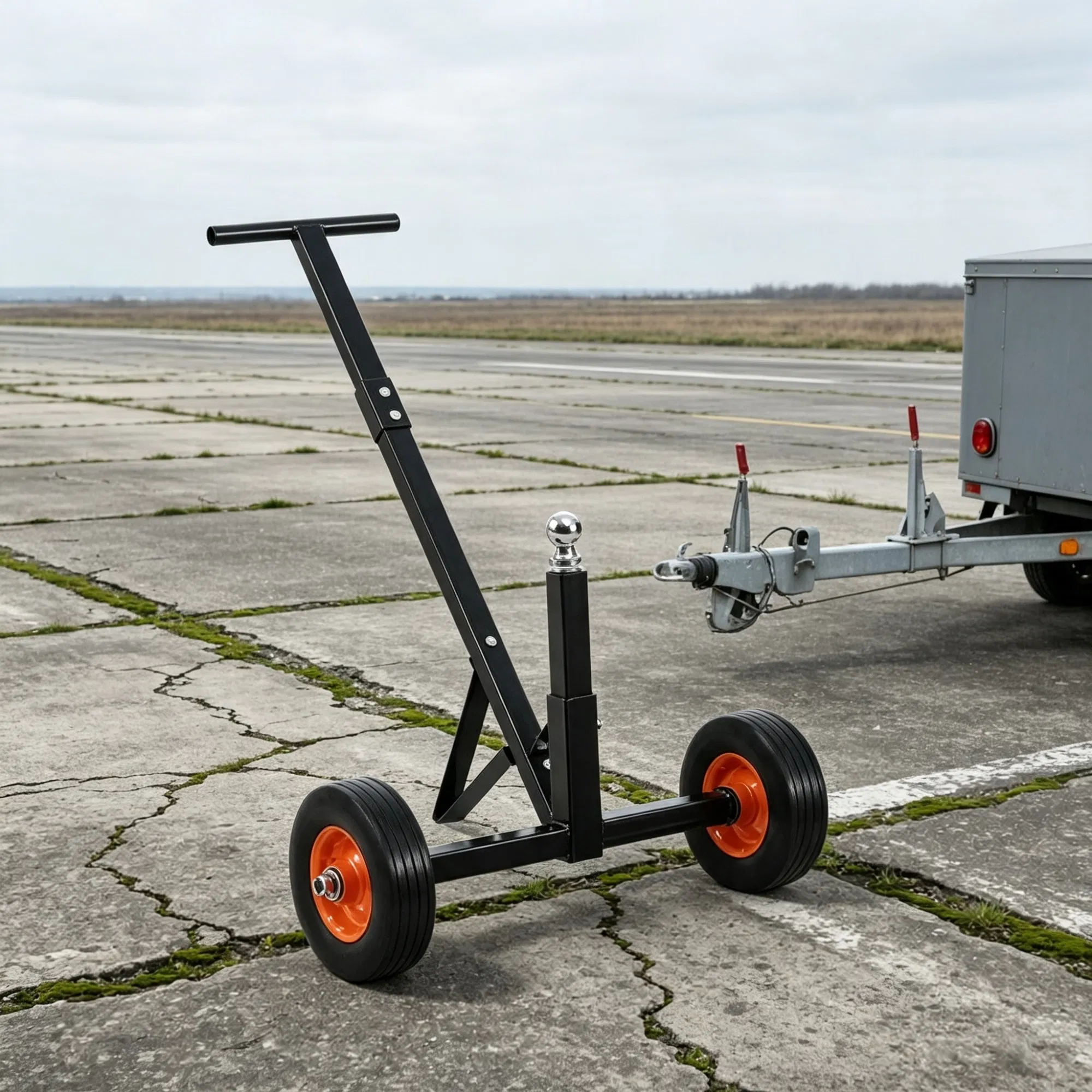 600 lbs Trailer Dolly, with 1-7/8 in Hitch Ball & 10 in Solid Tires for RV & Boat photo 6