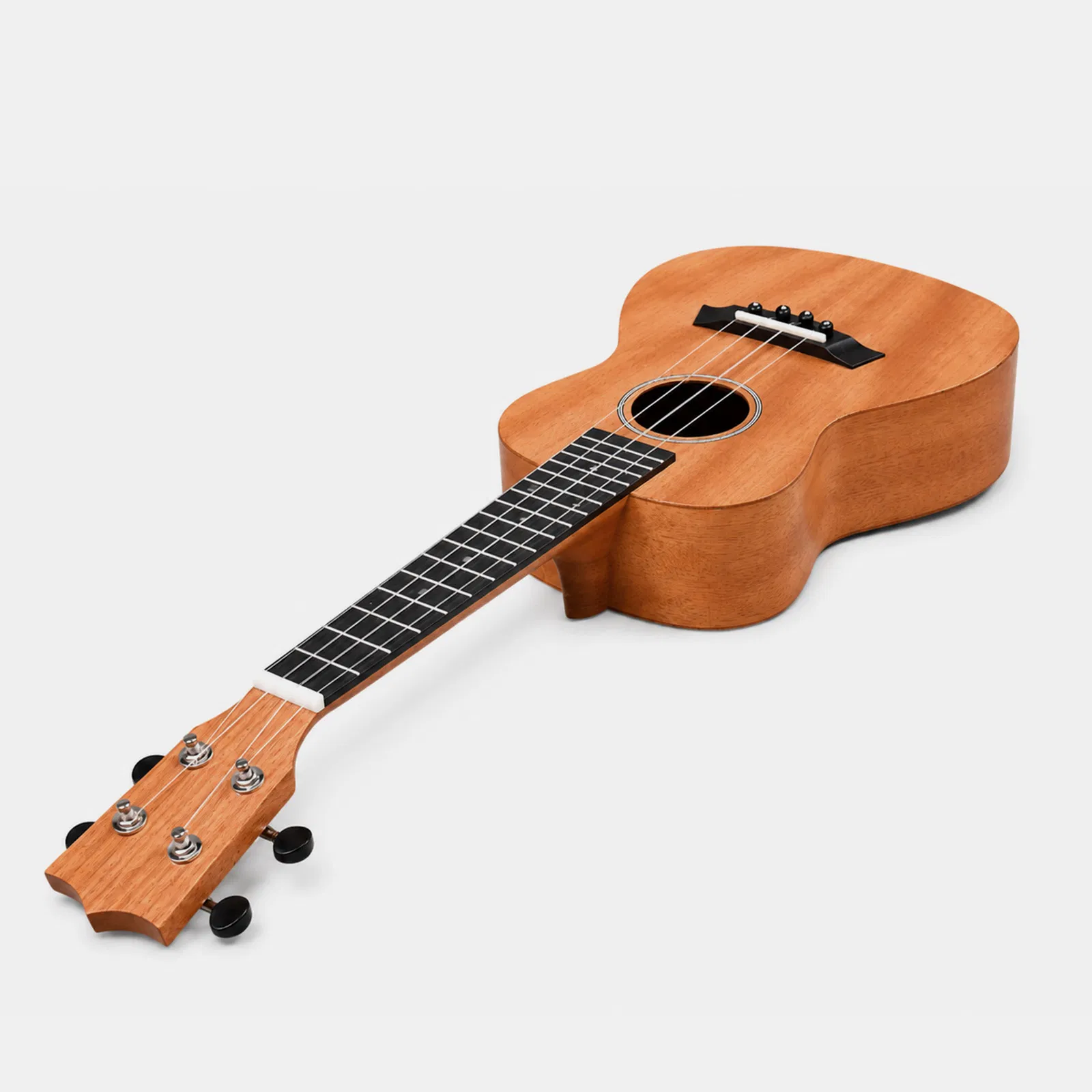 21in mahogany body rosewood fingerboard ukulele, cotton bag, capo, strap, picks*2, tunerStringsDust cloth photo 8