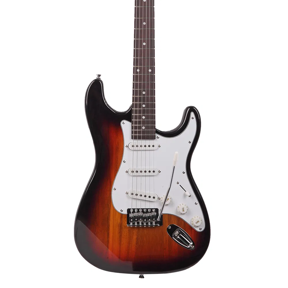 Rosewood Fingerboard Electric Guitar Sunset Color photo 8
