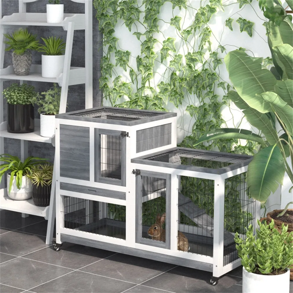 Wooden Rabbit Cage ( Amazon Shipping)(Prohibited by WalMart) photo 5