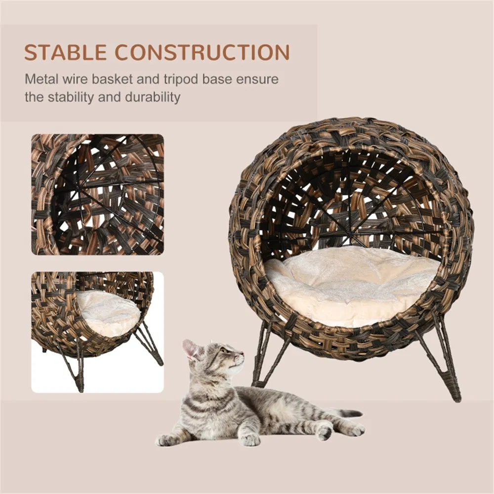 Cat Bed/Cat House -Brown ( Amazon Shipping)(Prohibited by WalMart) photo 1