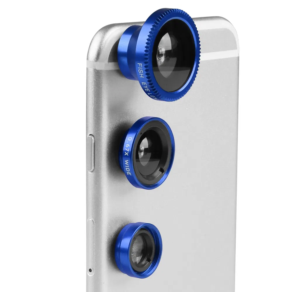 Phone Camera Lens Kit Magnetic 180°Fisheye Lens 0.67xWide Angle 10X Macro Lens for iPhone X /8/7/6s Samsung Galaxy S10/S9 photo 4