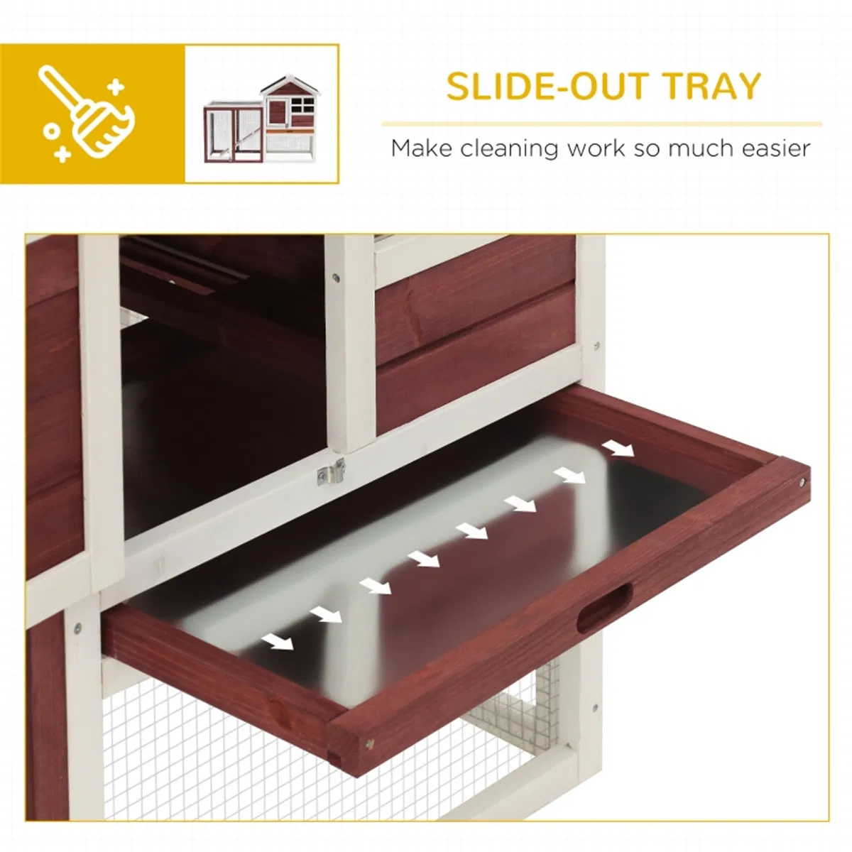 Small Animal Cage /Rabbit Hutch ( Amazon Shipping)(Prohibited by WalMart) photo 2