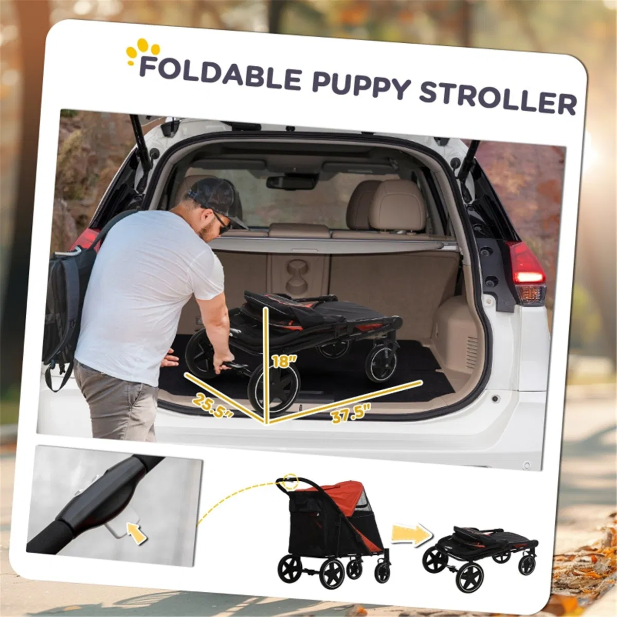 Dog Stroller /small animal cage/Pet cages ( Amazon Shipping)(Prohibited by WalMart) photo 2