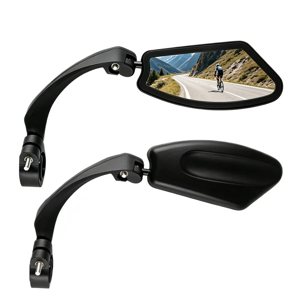 1 Pair Adjustable Bike Mirror HD Wide Angle Handlebar Mount Rear Bicycle View Mirrors (Logistics only For USPS.TK/TMEU only For self-pickup) photo 7