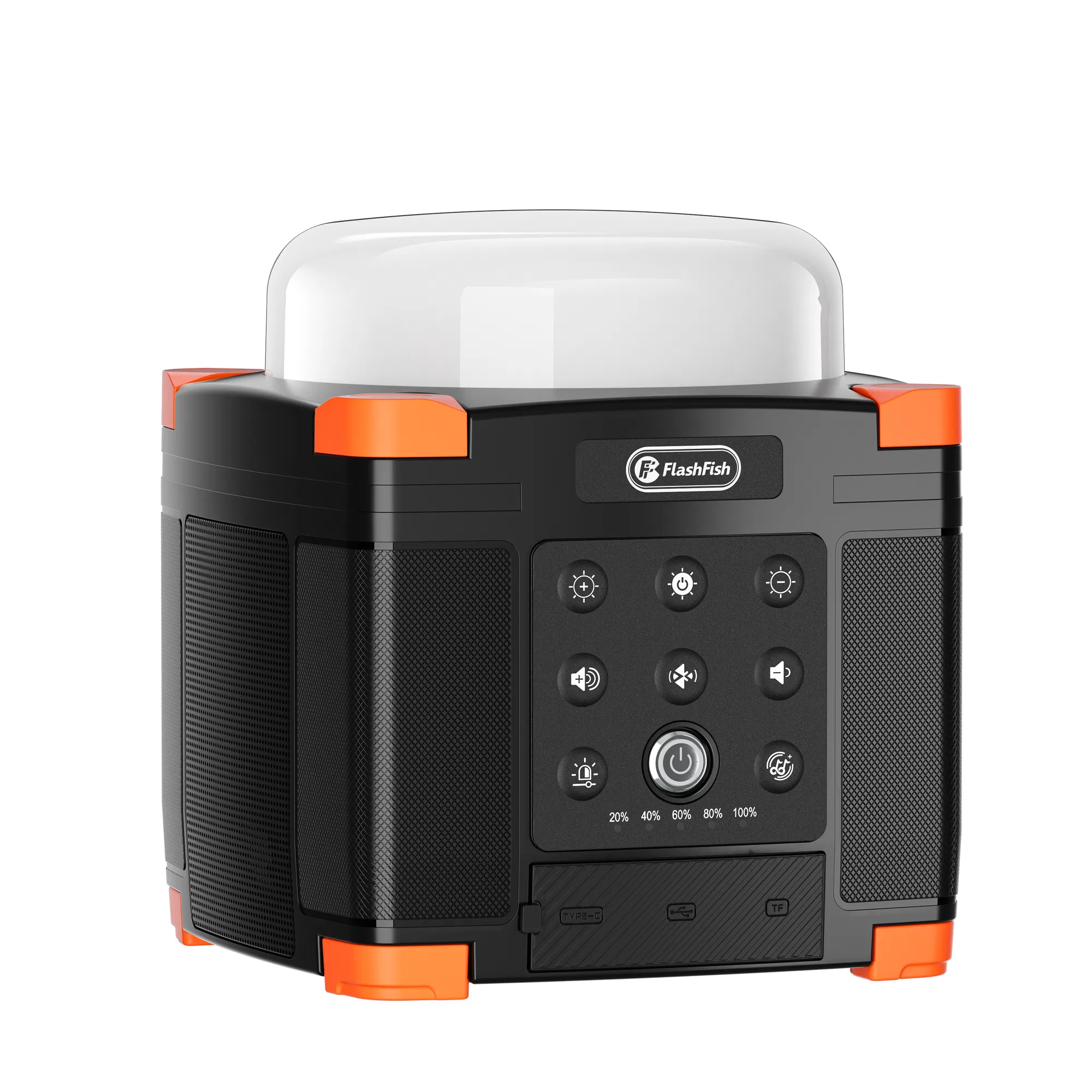 Flashfish FL9-A Multi-function Bluetooth Speaker | 56Wh Power Bank | Camping Light, 360° Surround Sound, USB-C, Bluetooth 5.0, 3-in-1 Power/Speaker/Home, Party, Outdoor Lighting photo 1
