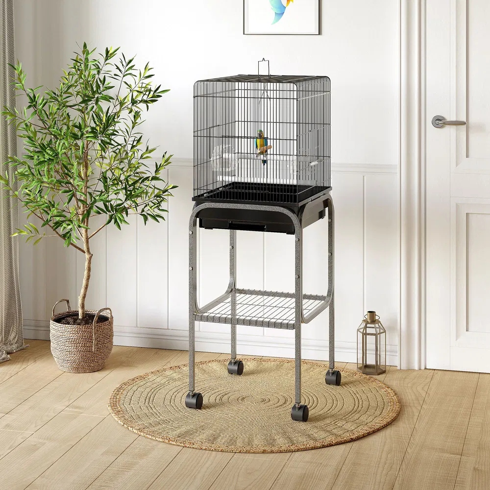 Bird Cage Starter Kit with Detachable Rolling Stand photo 8