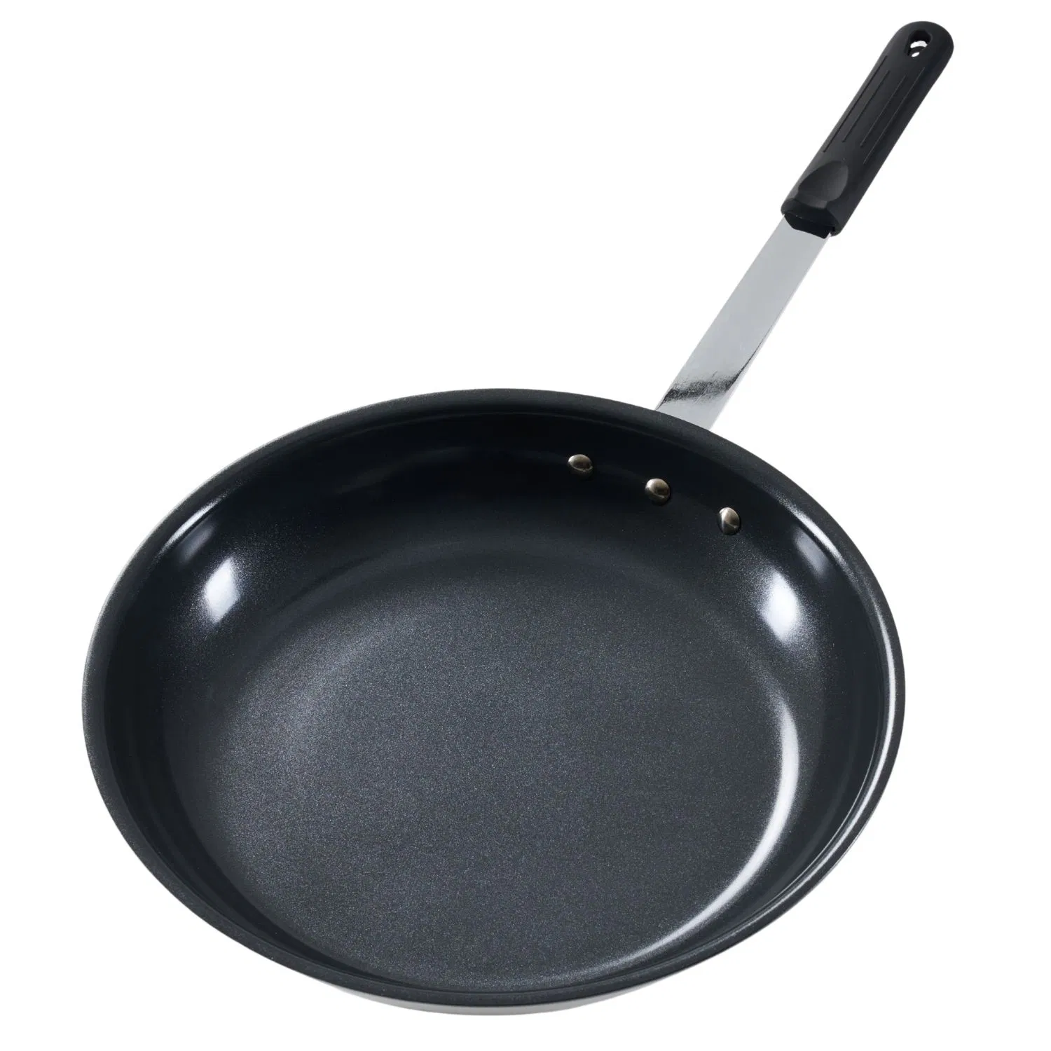Ceramic Nonstick Egg Pan, Aluminum Frying Pan with Stainless Steel Base, Oven Safe, Dishwasher Safe Skillet photo 1