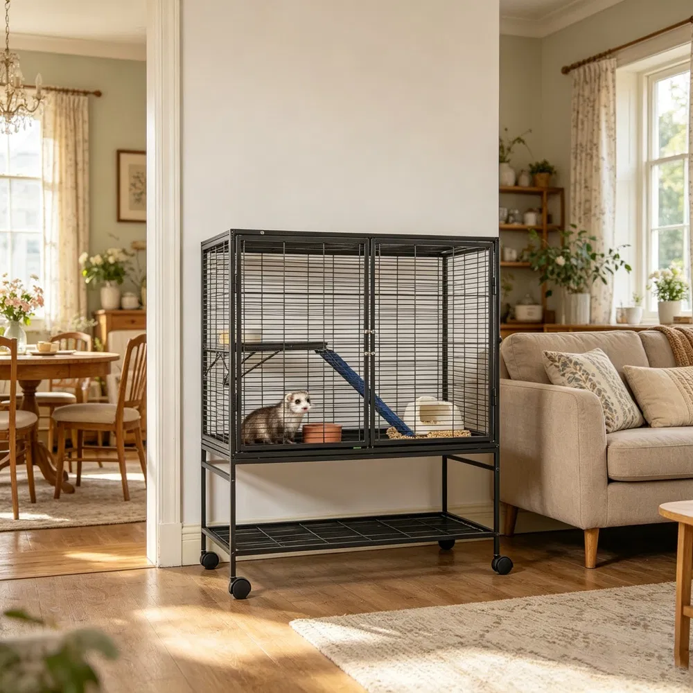 Animal Cage with Non-Slip and Easy to Clean for Outdoor photo 6
