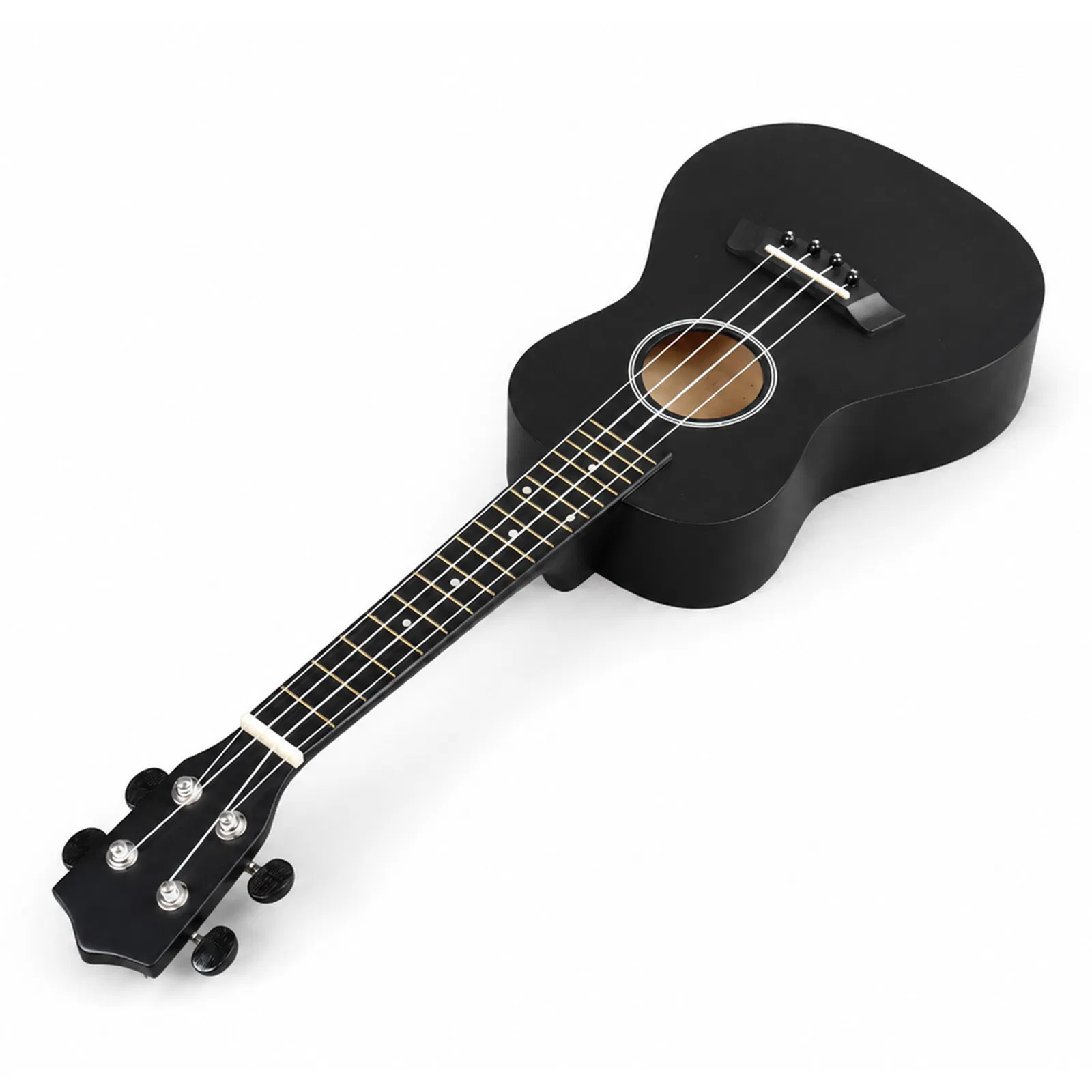 23in Linden wood body rosewood fingerboard ukulele, cotton bag, capo, strap, picks*2, tunerStringsDust cloth photo 2