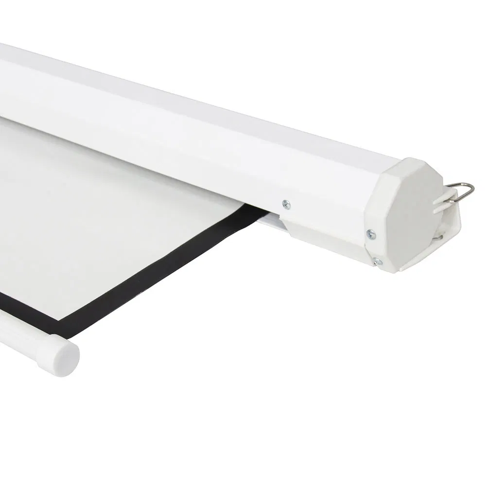 100 INCH 4:3 Manual Projector Screen Matte White photo 5