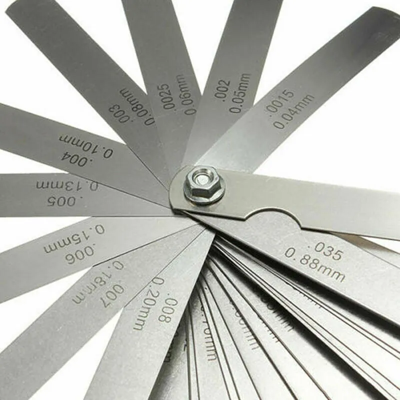 32 Blade Feeler Gauge Dual Reading Combination Feeler Gauge Metric & SAE US NEW photo 5