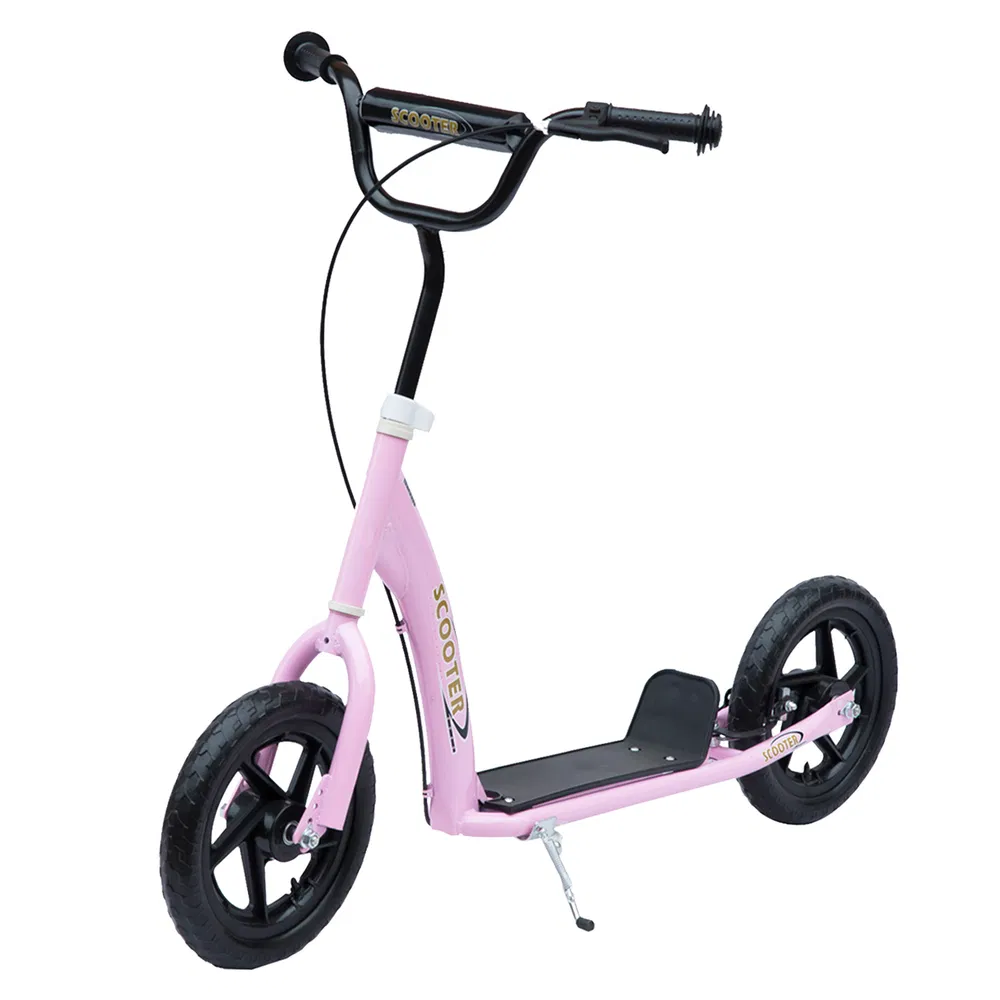 Kids Scooter Street Bike Bicycle for Teens Ride on Toy w/ 12'' Tire for 5-12 Year Old Pink photo 7