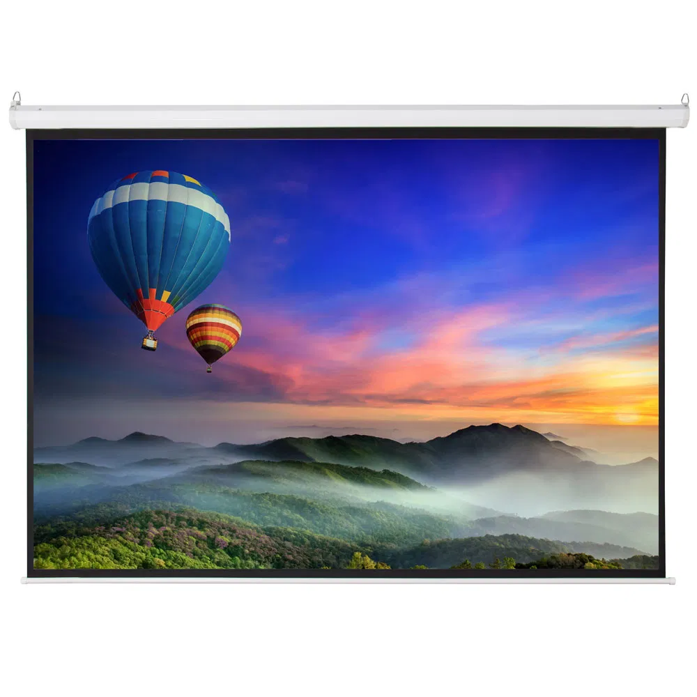 100 INCH 4:3 Manual Projector Screen Matte White photo 7