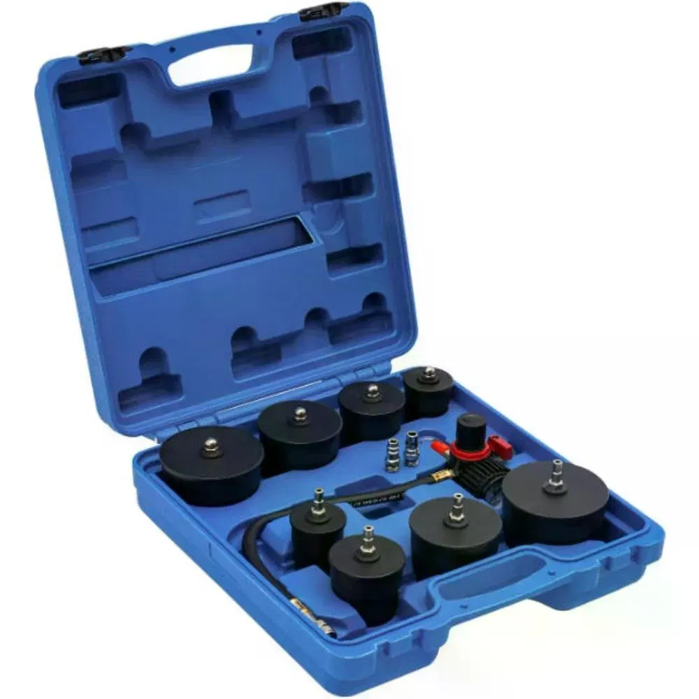 8PCS Turbo System Leak Tester Kit Turbocharger Boost Leak Test Detector Tool For Most Cars Professional Automotive Diagnostic Equipment photo 6