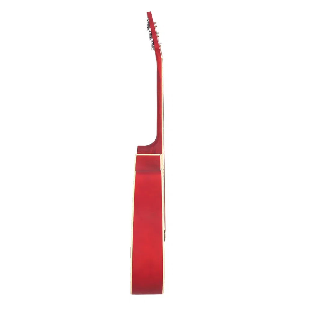 [Do Not Sell on Amazon] GT502 41-Inch Notch Spruce Panel Matte Edging Folk Guitar Bag Shield Wrench Burlywood photo 3