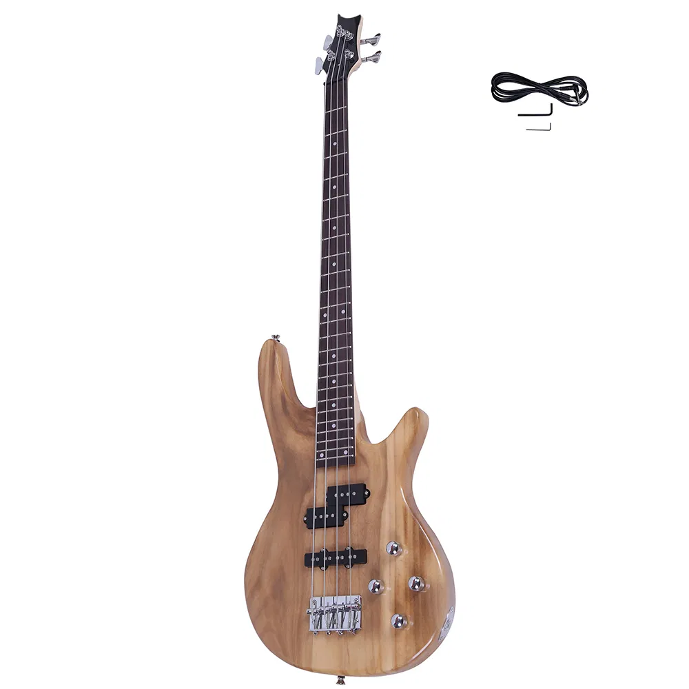 Exquisite Stylish IB Bass with Power Line and Wrench Tool Burlywood Color photo 1