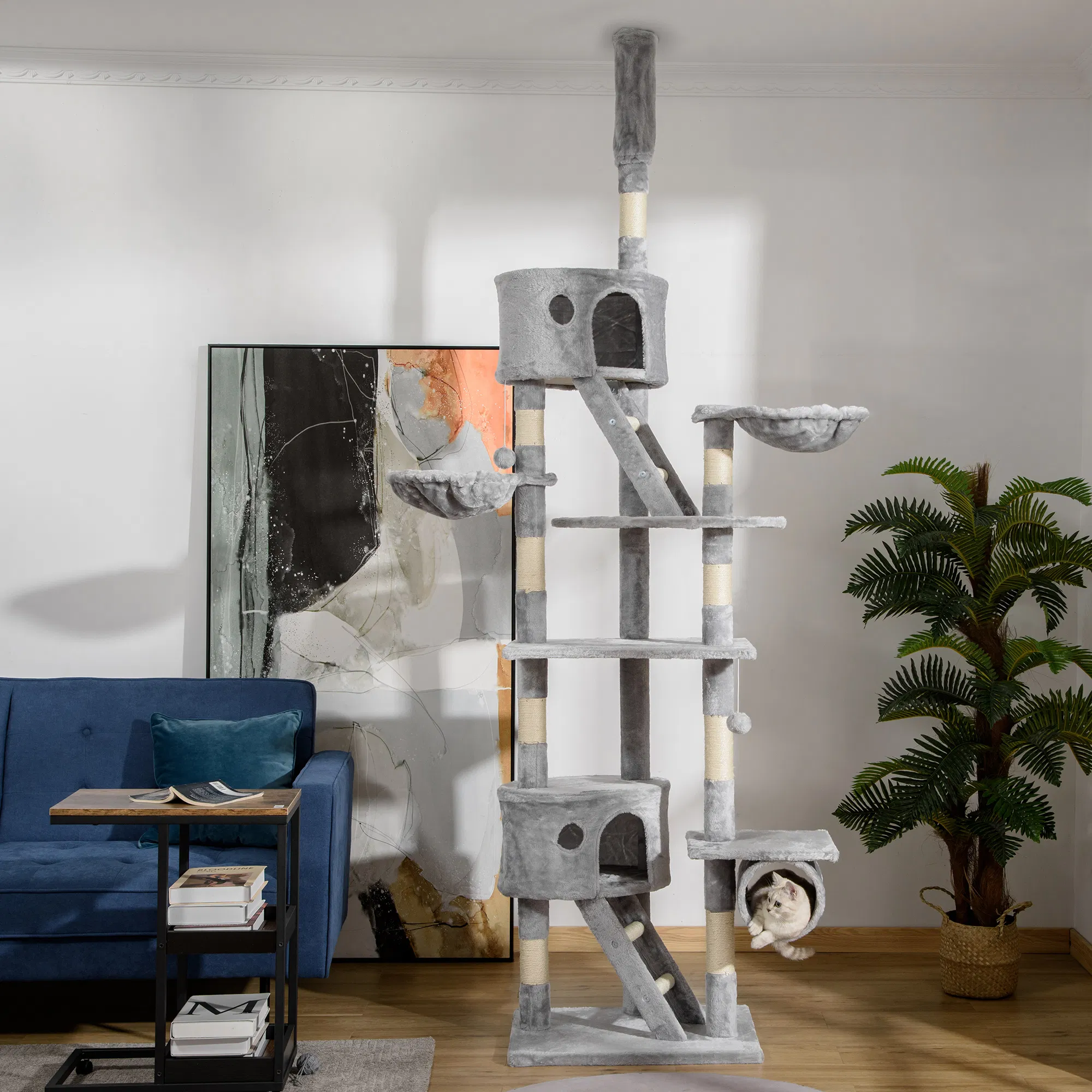 Wooden Cat House/Cat Trees /Cat Climbing Tower photo 1
