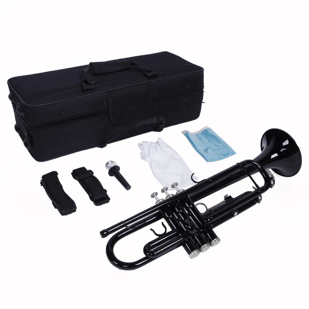 Nickel Plating Trumpet Gloves Set Black photo 8