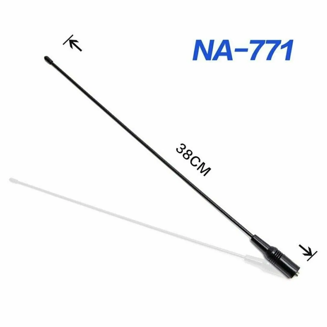 2-Pack For Baofeng UV5R UV-82 144/430MHz Dual Band Antenna NA771 SMA Female 10W photo 6