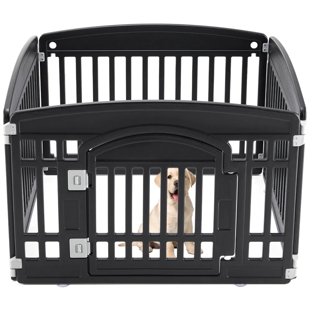 Dog Playpen Safe & Secure Indoor/Outdoor Pet Fence | Folding & Portable | Ideal for Small to Medium Dogs | Easy to Clean photo 8