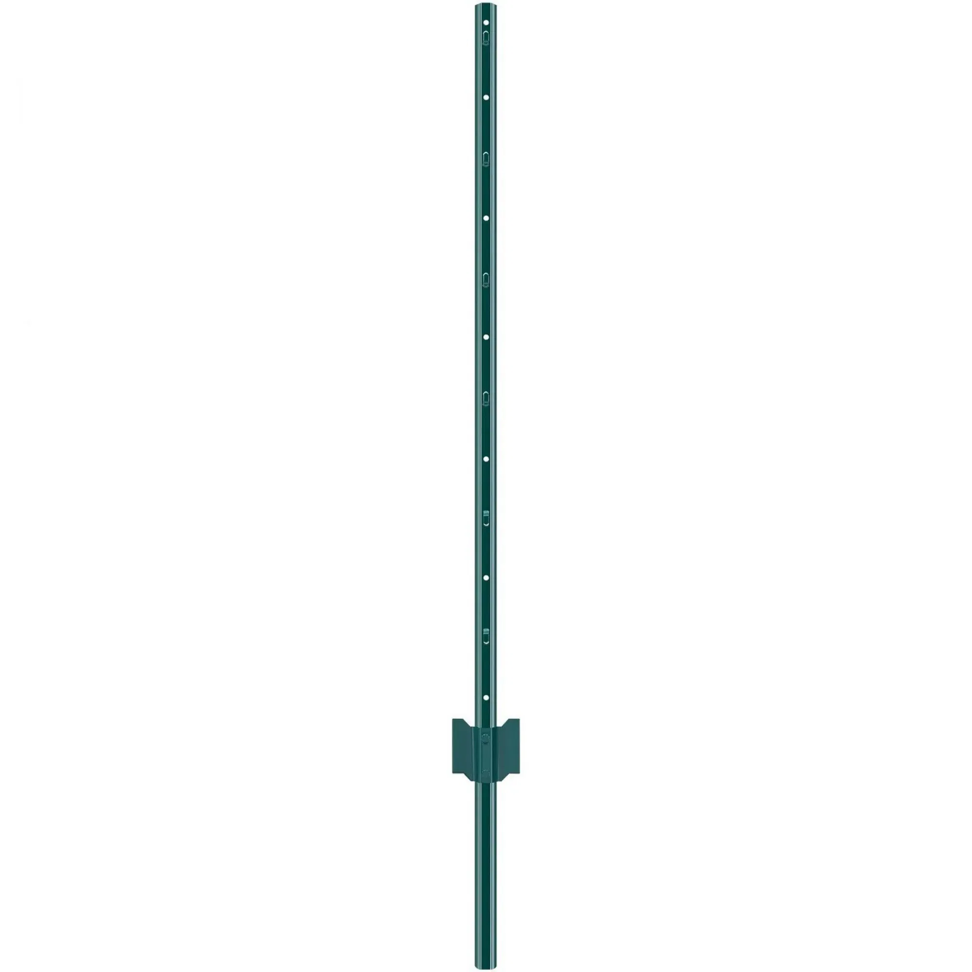 10-Pack 4ft U-Channel Fence Posts, Heavy Duty Steel Wire Fencing Stakes for Garden photo 6