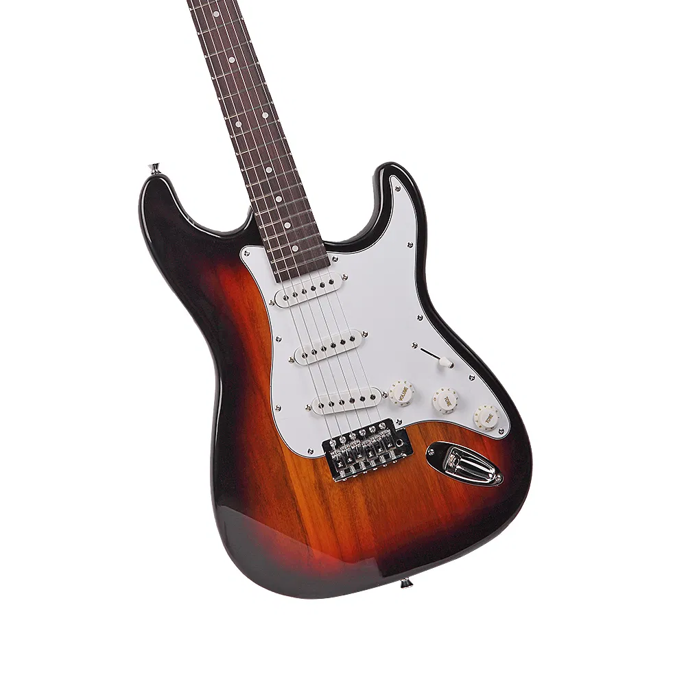 Rosewood Fingerboard Electric Guitar Sunset Color photo 5