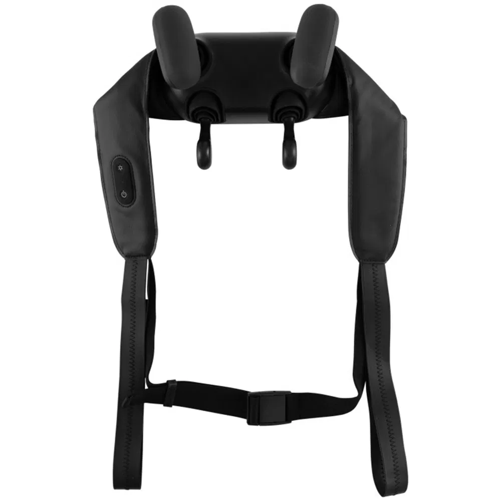 Neck Shoulder Massager - 4D Deep Tissue Kneading, 2 Modes & 2-Level Heat (104-113°F), Hands-Free Straps for Home/Office/Travel photo 2