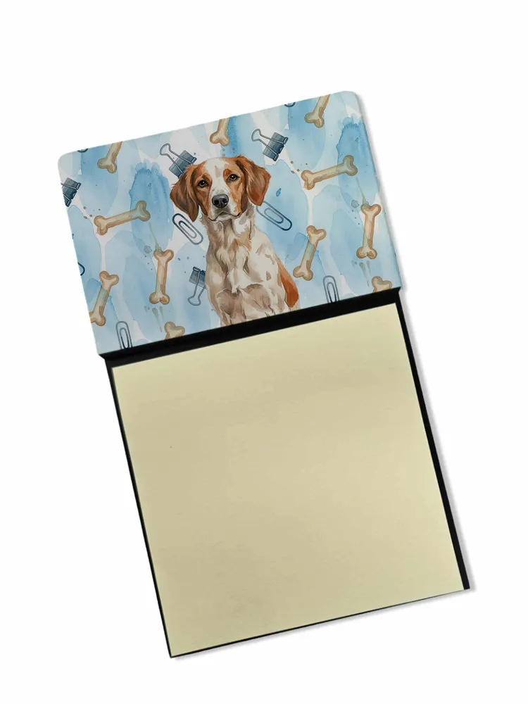 Roan Brittany Coworker Watercolor Sticky Note Holder Refillable Dispenser Desk Accessory 3x3 Pad Gift photo 8