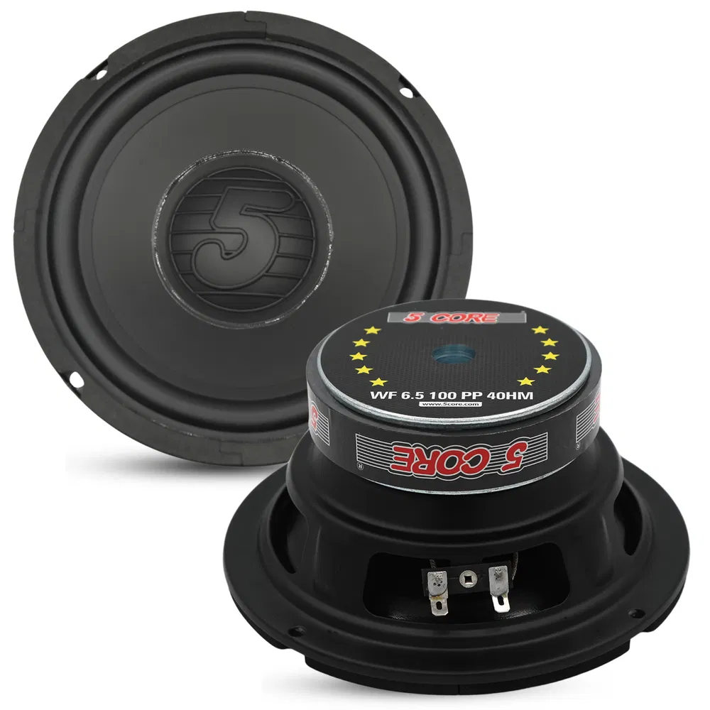 5 Core 6.5 Inch 6" Car Subwoofer Speaker 4 Ohm Woofer Replacement Driver photo 3