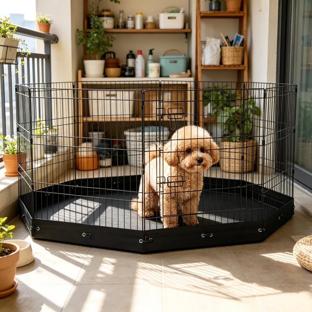Dog House with Easy to Clean and Space-Saving for Outdoor photo 2