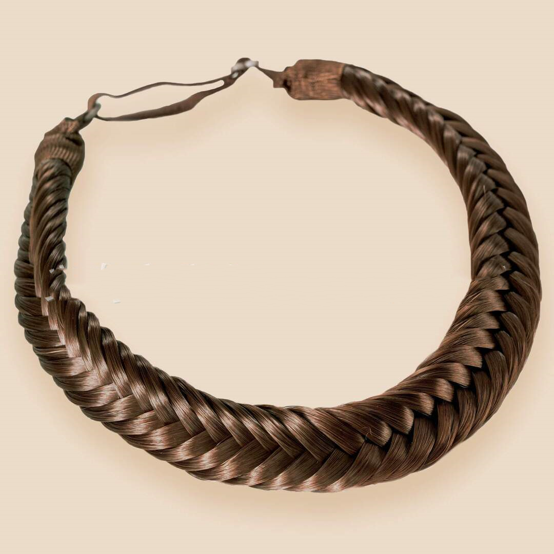 Fashion Braided Two-strand Wig Braid Headband photo 3