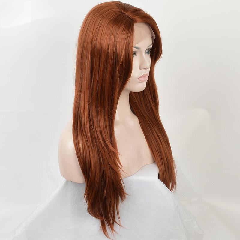 Synthetic Front Lace Long Curly Hair photo 4