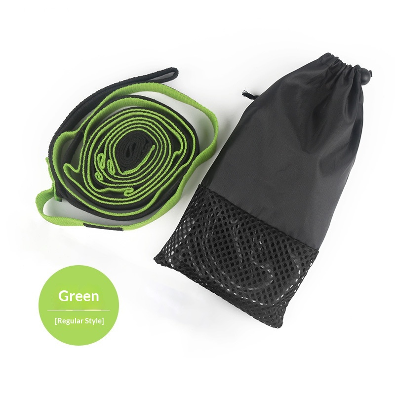 Spot Yoga Stretching Resistance Band Indoor Soft Stretch Split Horse Training Rope Fitness Equipment Supplies photo 5