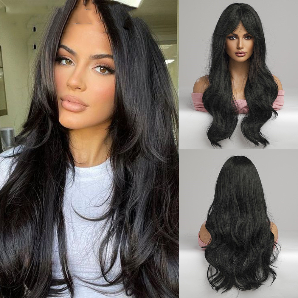 Eight-character Bangs With Long Black Curls photo 2