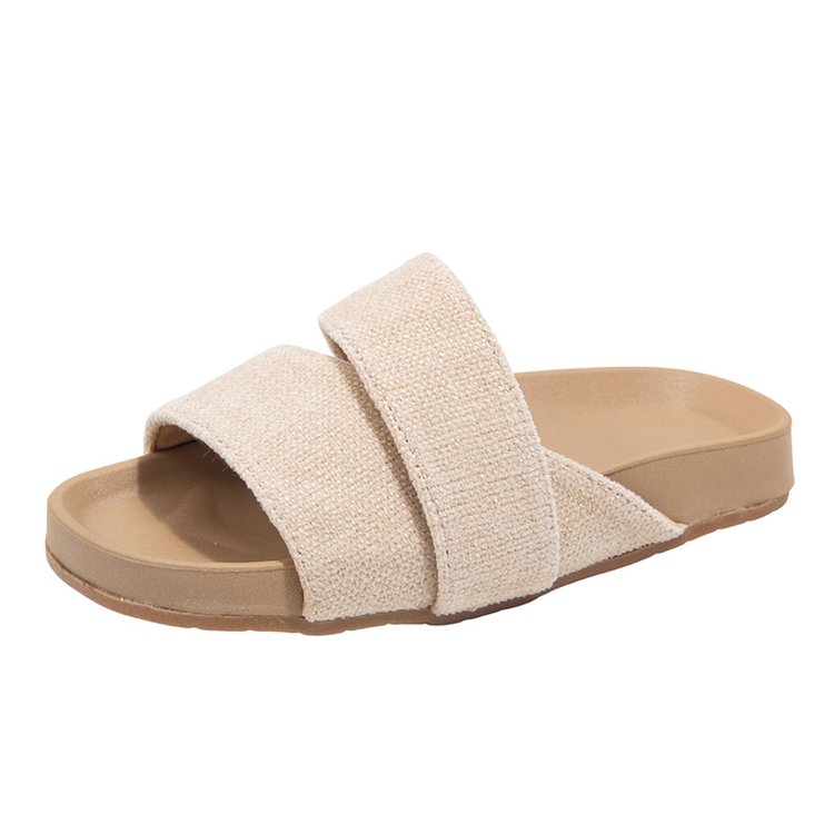Girls' Summer New Thick Soled Fairy Style Beach Slippers For Outdoor Wear, Haken One-piece Slippers For Vacation photo 2