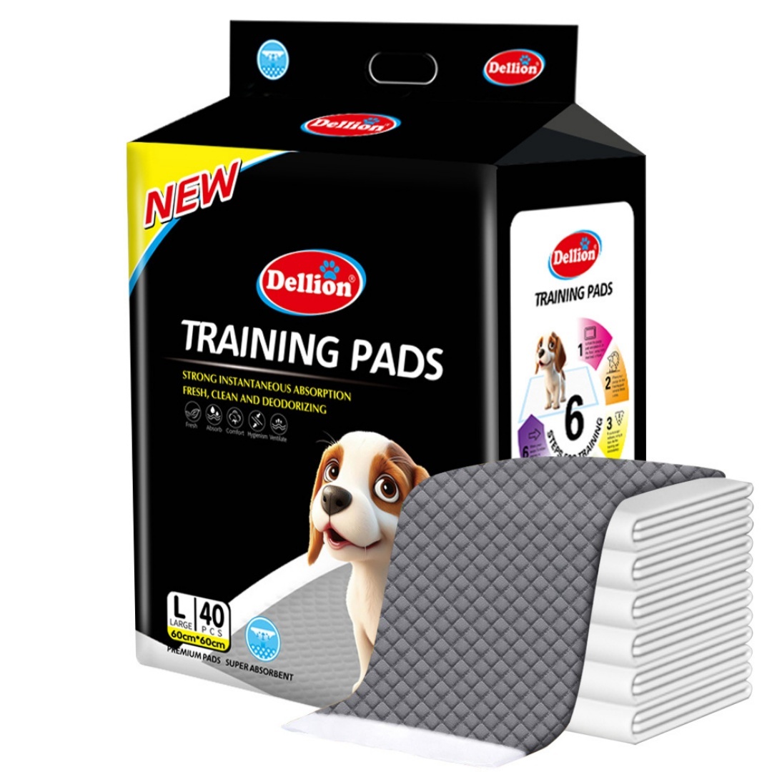 Thickened Bamboo Charcoal Odor-Absorbing Disposable Dog Training Pee Pads photo 3