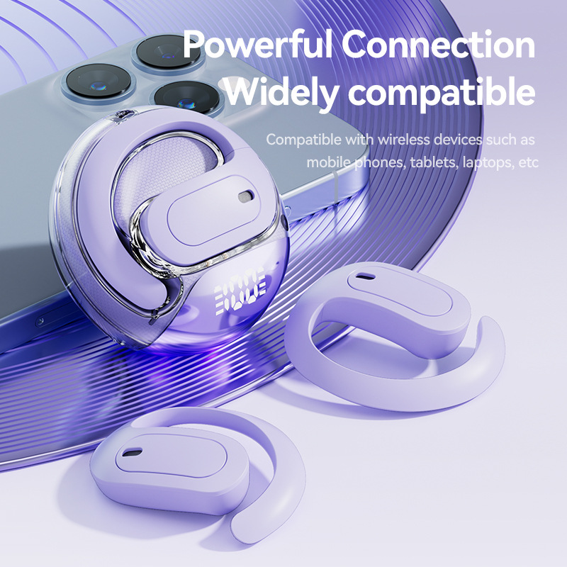 Cross Border Explosion M127 Long Range Hanging Earphone Private Model High Color Value Low Latency Wireless Bluetooth Headphones Wholesale photo 8